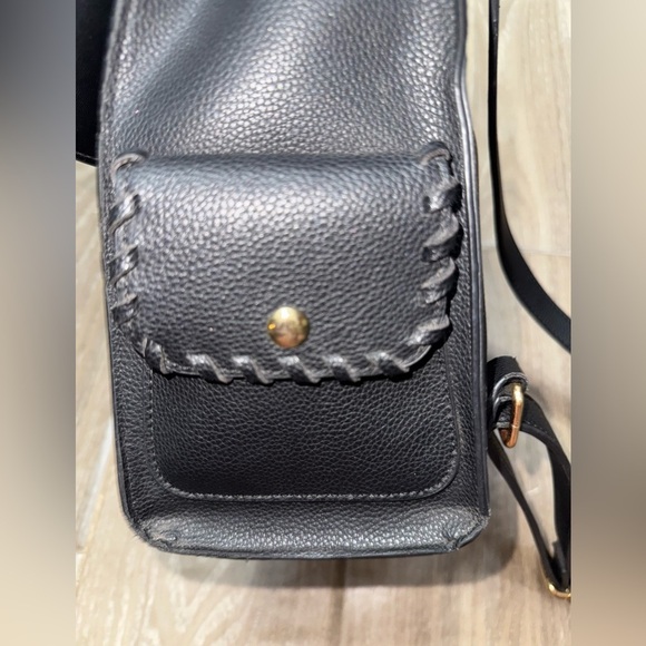 "Blake Mini Backpack Purse in Black" by Foley + Corinna. - Picture 9 of 14